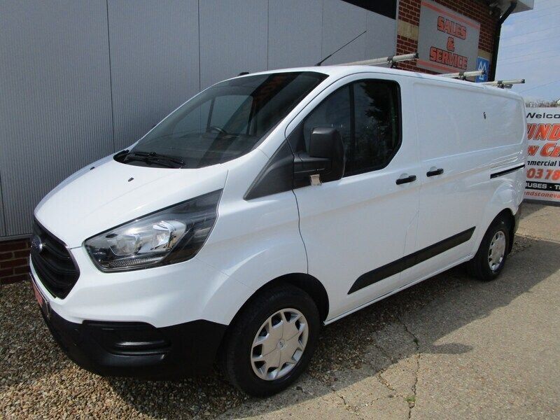 White Used 2021 Ford Transit Custom Van | £10,995 (Good price) - Image 1/4