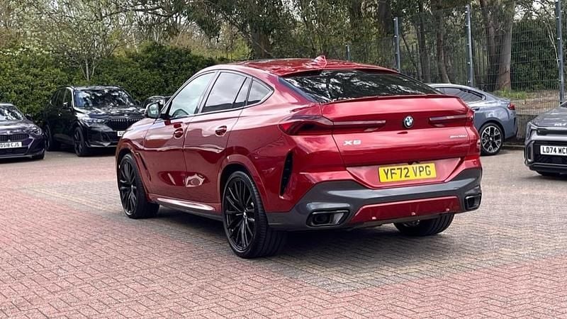 Used BMW X6 M Sport 282 HP (207 kW) 2022 Red SUV