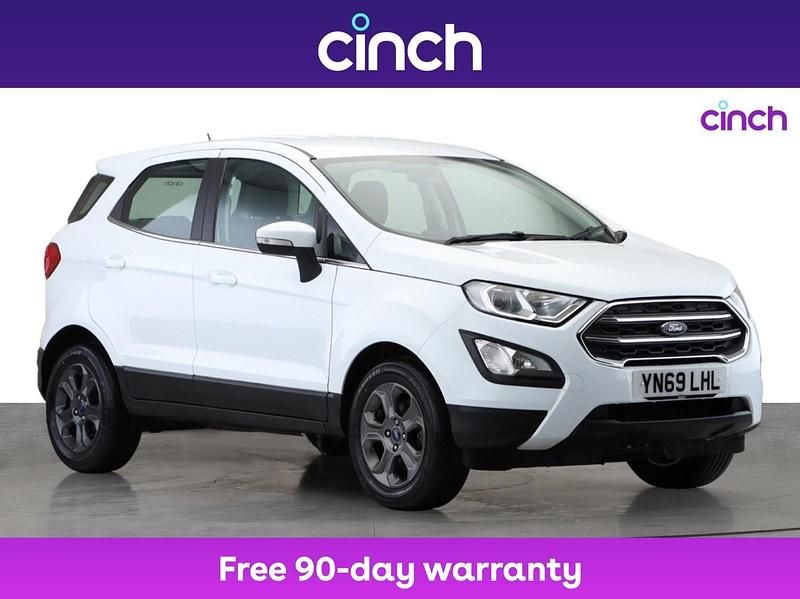 White Used 2019 Ford Ecosport Zetec SUV | £9,099 (Fair price) - Image 1/3