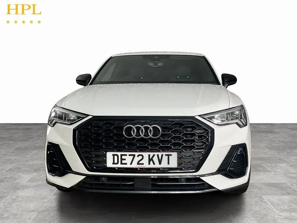 Used Audi Q3 Sportback Black Edition 150 HP (110 kW) 2022 White SUV