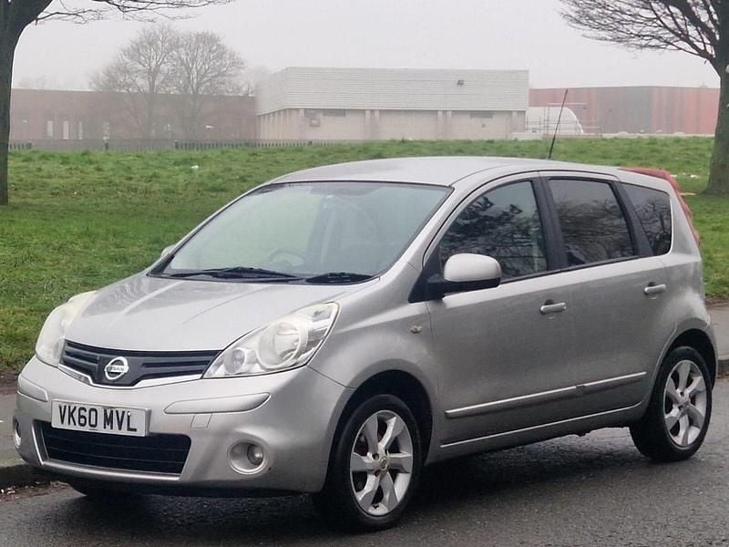 Used Nissan Note N-TEC 88 HP (64 kW) 2010 Silver MPV