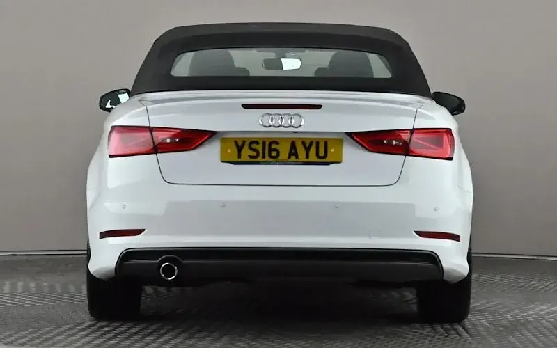 Used Audi A3 Cabriolet S-Line 110 HP (80 kW) 2016 White Cabriolet