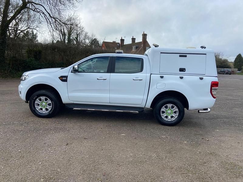 Usado Ford Ranger XLT 160 HP (117 kW) 2018 Branco Pickup