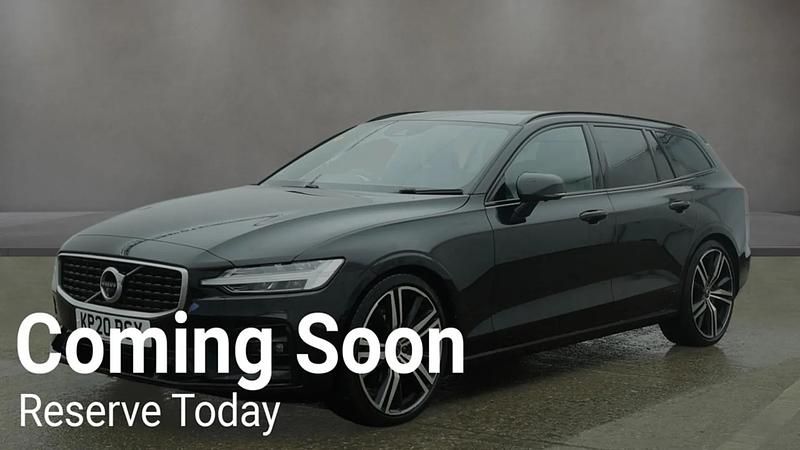 Used Volvo V60 R-Design Pro 190 HP (139 kW) 2019 Black Estate