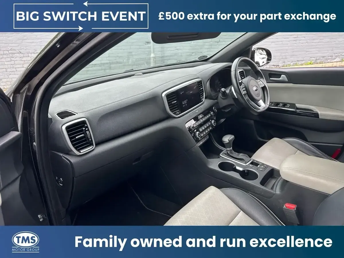 Used Kia Sportage GT-Line 136 HP (100 kW) 2022 Black SUV