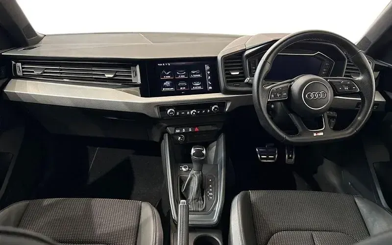 Used Audi A1 Sportback Black Edition 150 HP (110 kW) 2022 Red Hatchback