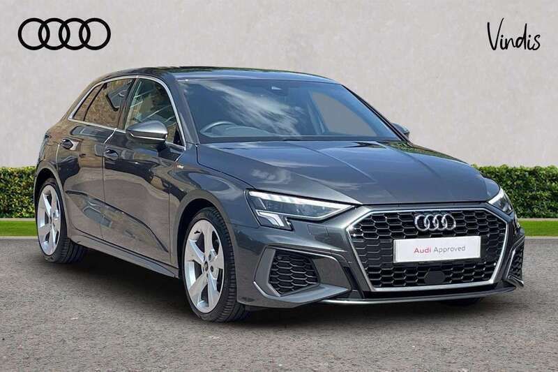 Grey Used 2024 Audi A3 S-Line Hatchback | £26,214 (Fair price) - Image 1/4