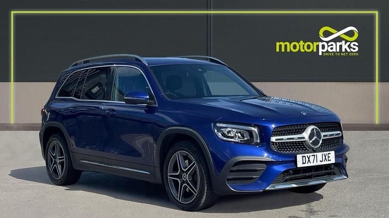 Blue Used 2021 Mercedes GLB200 AMG line SUV | £25,695 (Fair price) - Image 1/4