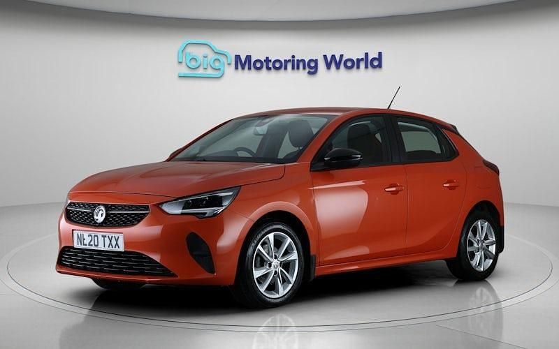 Used Vauxhall Corsa 75 HP (55 kW) 2020 Orange Hatchback