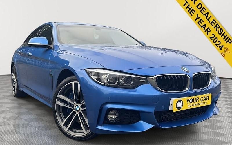 Used BMW 430 M Sport 258 HP (189 kW) 2019 Blue Coupe