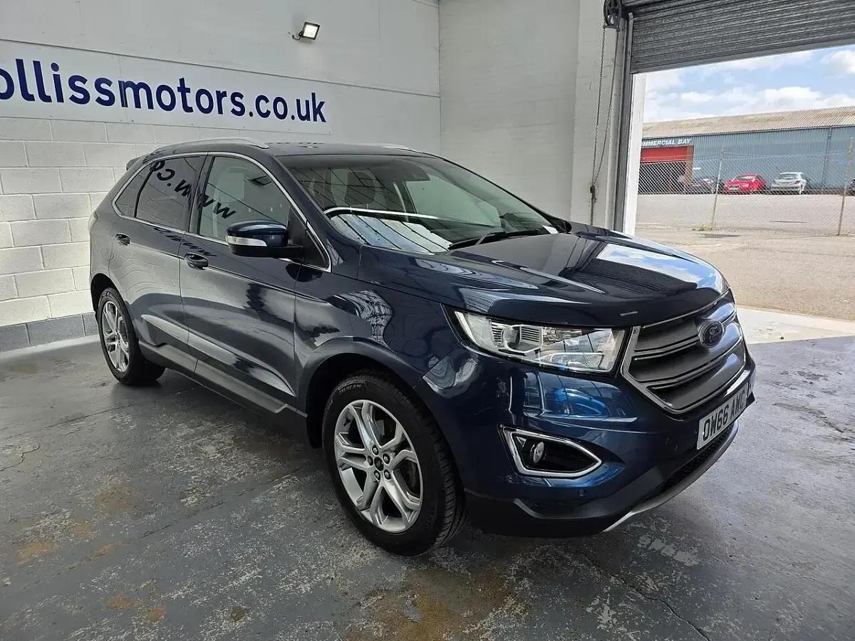 Gebraucht Ford Edge Titanium 2017 Blau SUV
