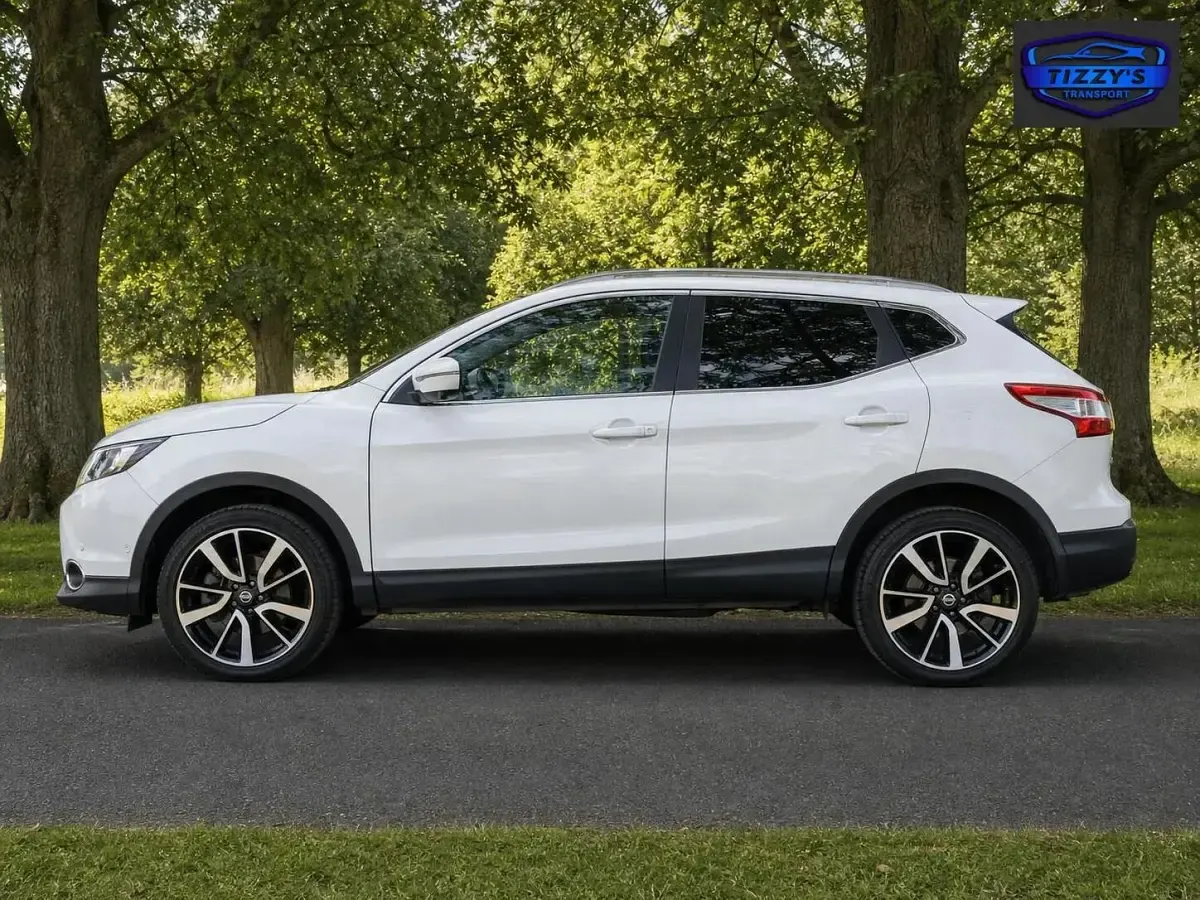 Used Nissan Qashqai Tekna 110 HP (80 kW) 2014 White SUV