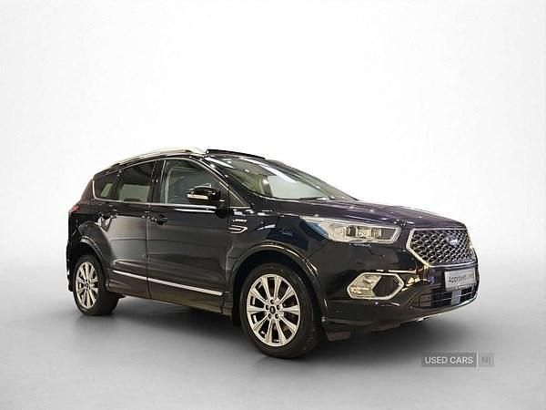 Black Used 2019 Ford Kuga Vignale SUV | £13,795 (A bit pricey) - Image 1/4