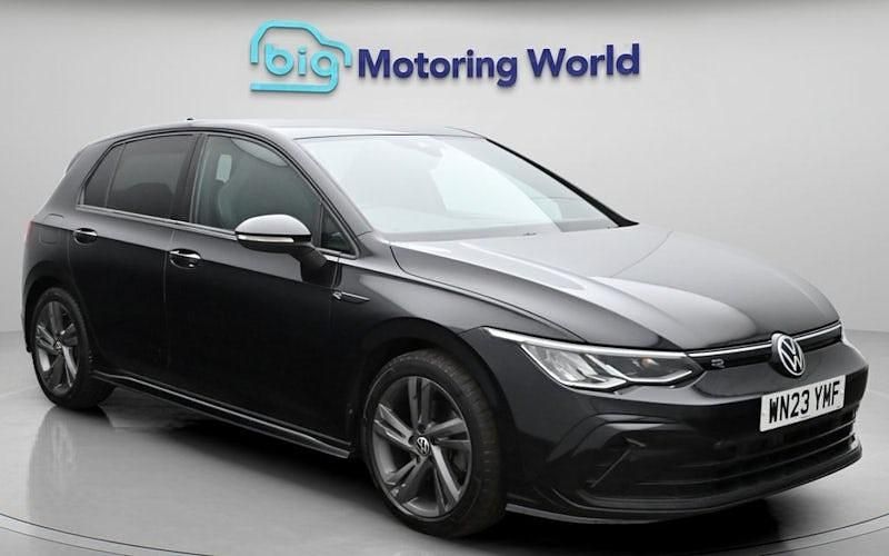 Used VW Golf VIII R-line 150 HP (110 kW) 2023 Black Hatchback
