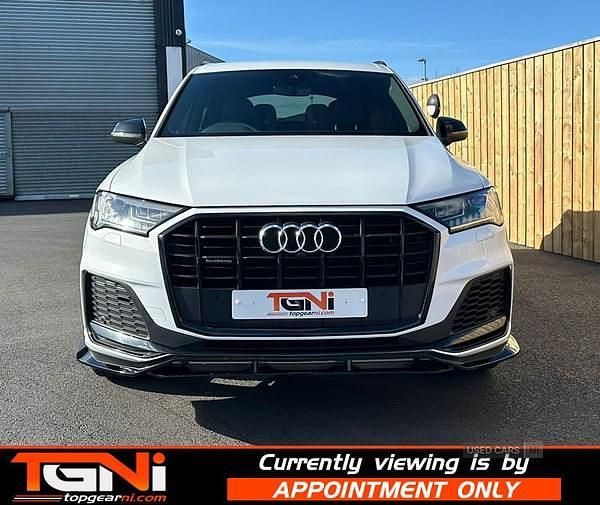Used Audi Q7 Black Edition 286 HP (210 kW) 2020 White SUV