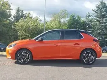 Used Vauxhall Corsa Elite 100 HP (73 kW) 2020 Orange Hatchback