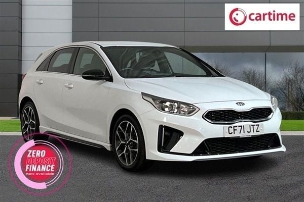 White Used 2021 Kia Ceed GT GT-Line Hatchback | £13,850 (Fair price) - Image 1/1