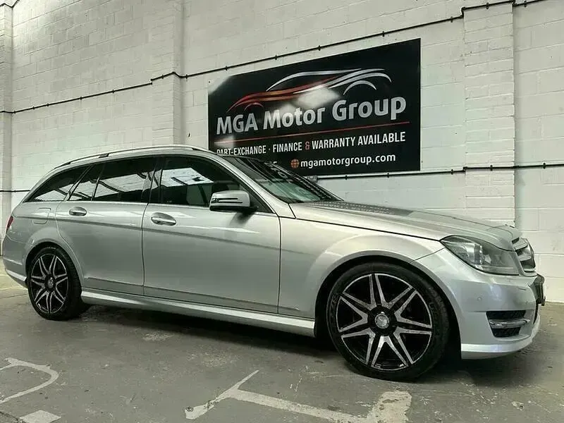 Used Mercedes C250 AMG 204 HP (150 kW) 2013 Silver Estate
