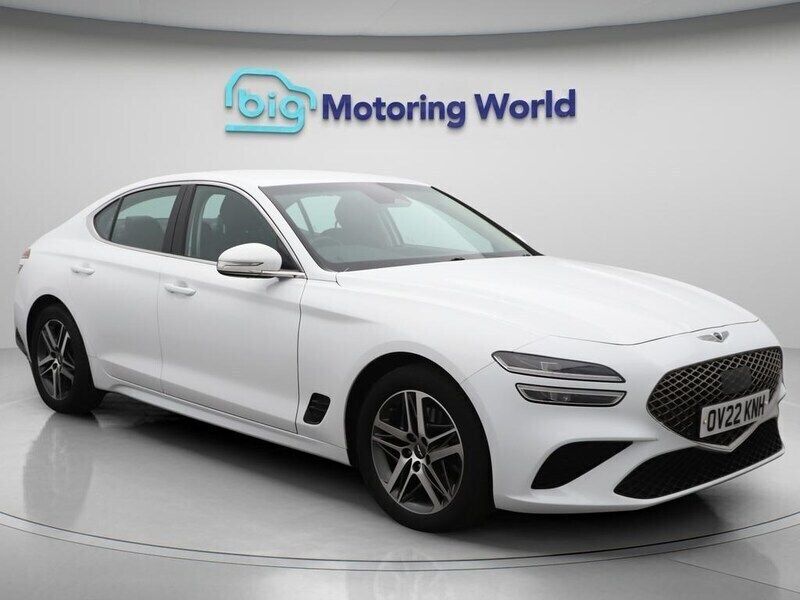 White Used 2022 Genesis G70 Premium Sedan | £18,500 - Image 1/4