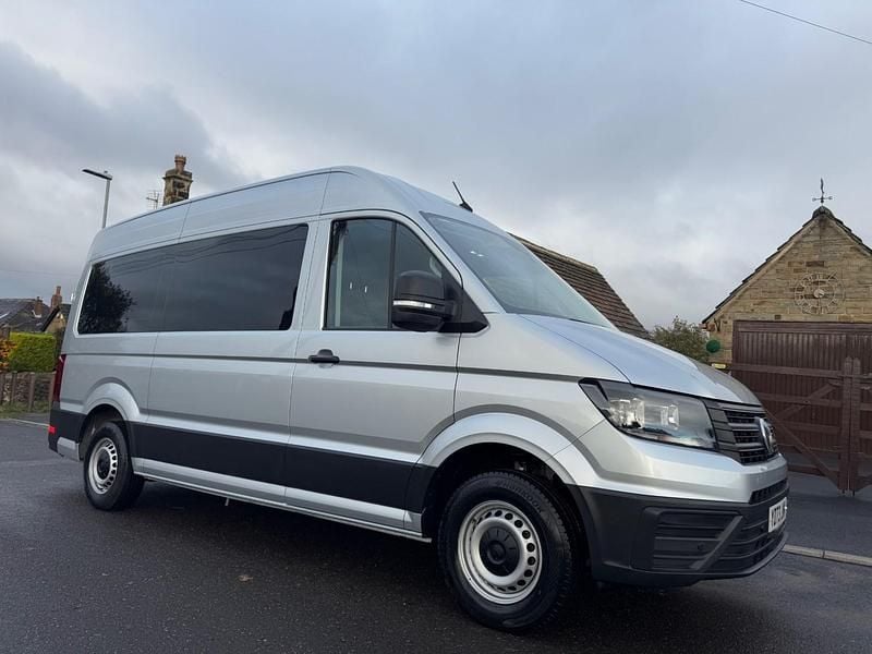 Silver Used 2023 VW Crafter Startline Van | £35,990 (Expensive) - Image 1/4