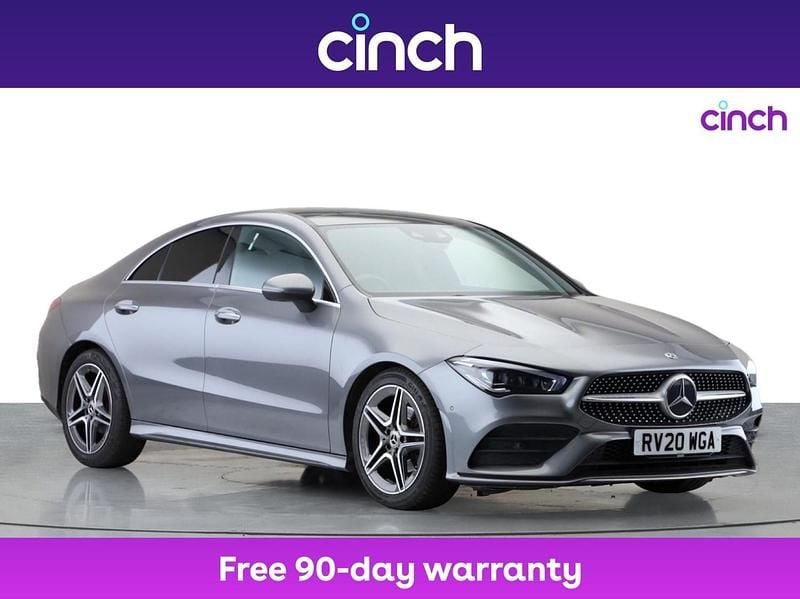 Grey Used 2020 Mercedes CLA180 AMG Line Premium Plus Sedan | £19,379 (Fair price) - Image 1/3