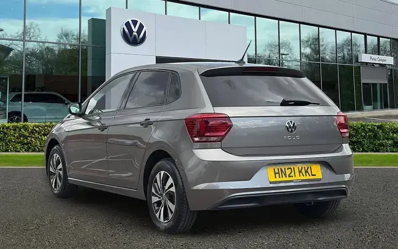 Used VW Polo Match 95 HP (69 kW) 2021 Grey Hatchback