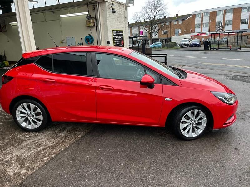 Used Vauxhall Astra Design Edition 2019 Red Hatchback