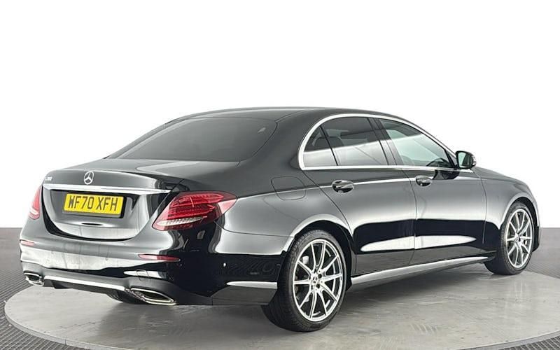 Begagnad Mercedes E200 AMG line 184 HK (135 kW) 2020 Svart Sedan