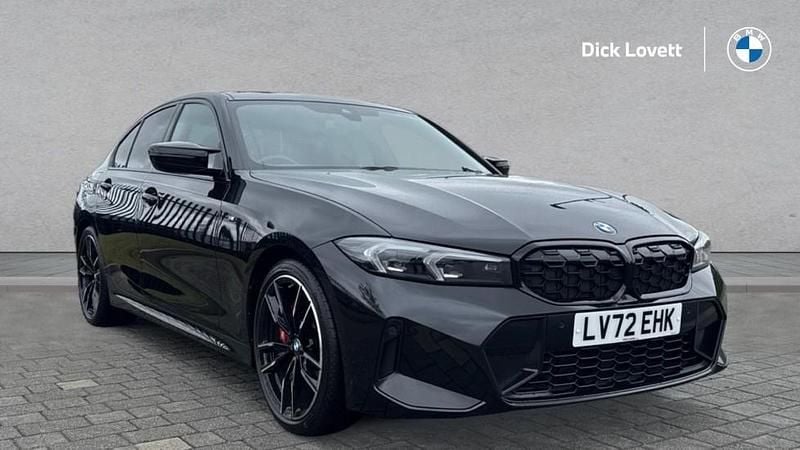 Black Used 2022 BMW M340 Shadowline Sedan | £39,490 (Fair price) - Image 1/4