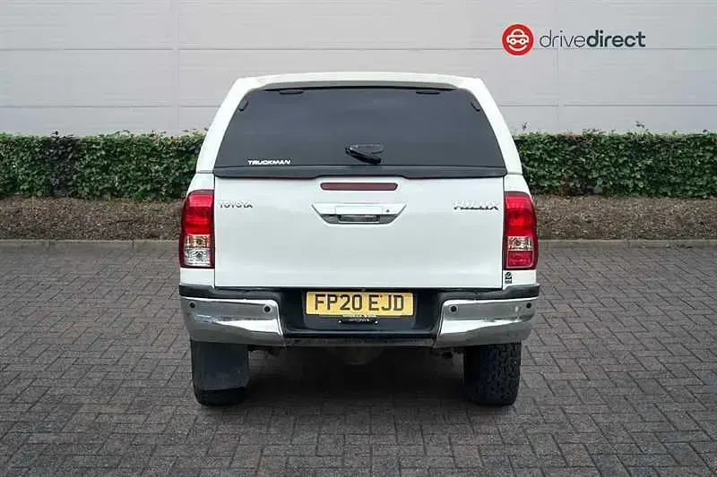 Begagnad Toyota HiLux 150 HK (110 kW) 2020 Vit Pickup
