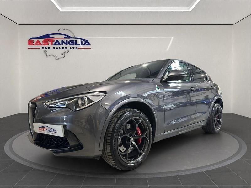 Used Alfa Romeo Stelvio Quadrifoglio 510 HP (375 kW) 2018 Grey SUV