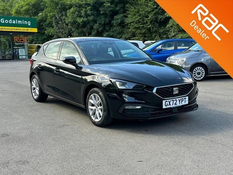 Used Seat Leon SE 110 HP (80 kW) 2022 Black Hatchback
