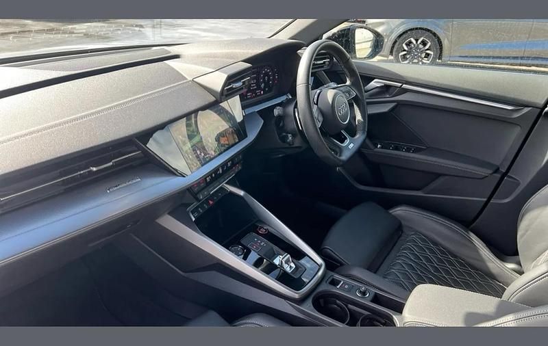 Used Audi S3 Sportback Black Edition 306 HP (225 kW) 2024 White Hatchback