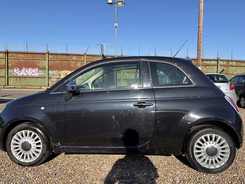 Used Fiat 500 Lounge 69 HP (50 kW) 2011 Black Hatchback