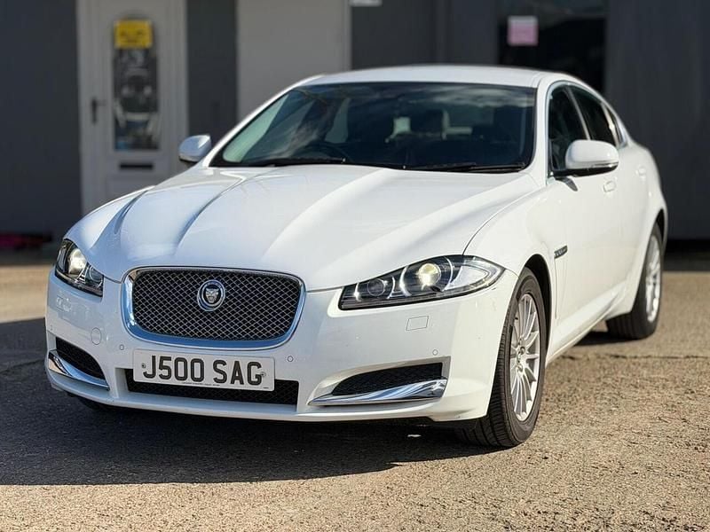 Used Jaguar XF Luxury 2012 White Sedan