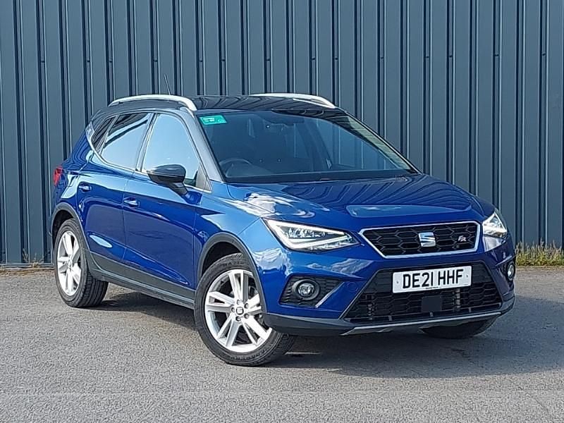 Used Seat Arona FR 110 HP (80 kW) 2021 Blue SUV