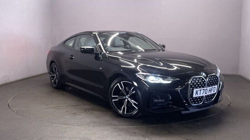 Black Used 2021 BMW 420 M Sport Coupe | £26,499 (Super price) - Image 1/4