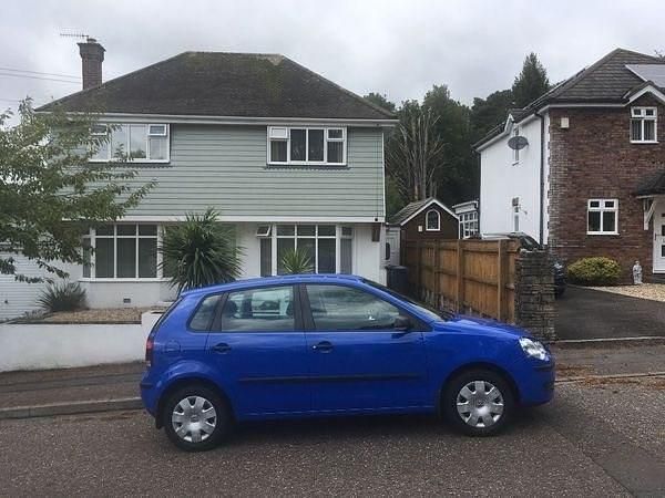 Begagnad VW Polo 2009 Blå Halvkombi