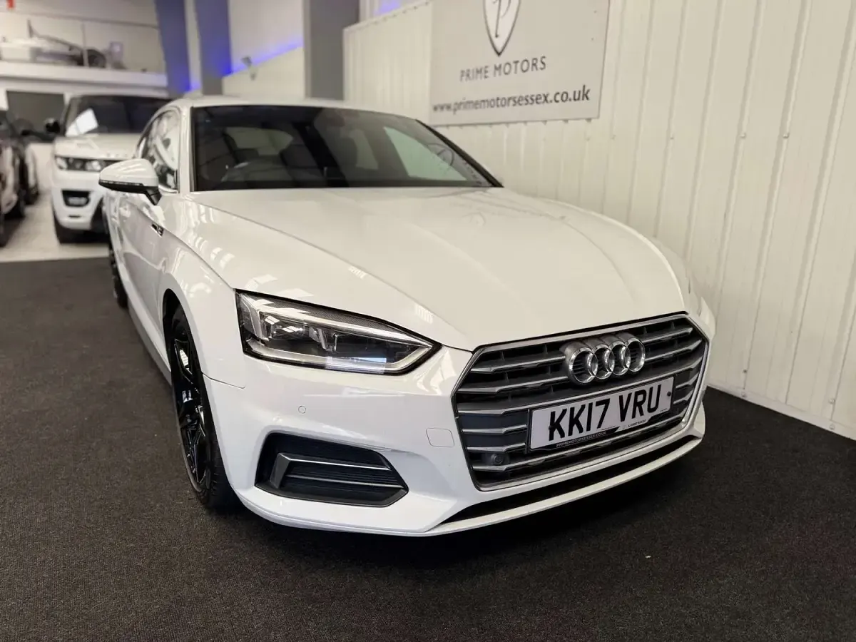 Used Audi A5 S-Line 2017 White Coupe
