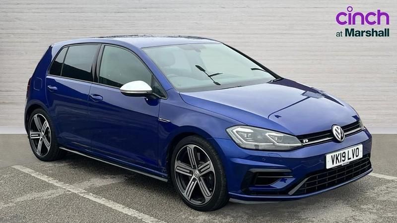 Used VW Golf VII R 300 HP (220 kW) 2019 Blue