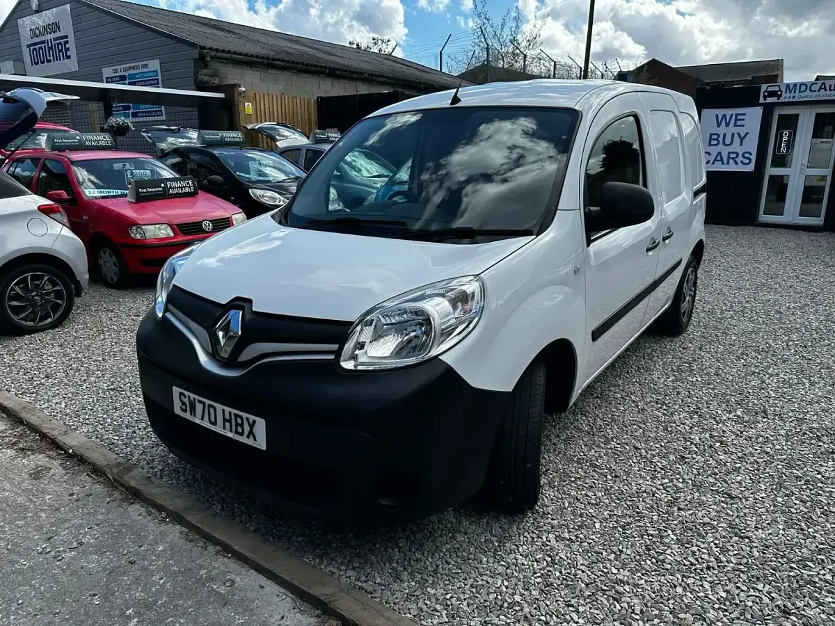 Begagnad Renault Kangoo Business 2021 Vit Minibuss
