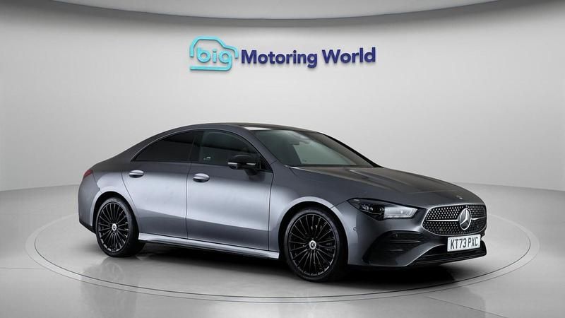 Grey Used 2023 Mercedes CLA200 AMG Line Premium Plus Coupe | £25,600 (Fair price) - Image 1/4
