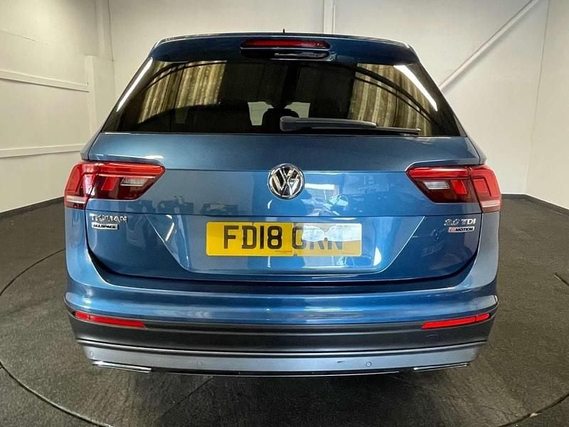 Used VW Tiguan Allspace SE 150 HP (110 kW) 2018 Blue SUV