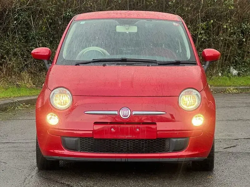 Used Fiat 500 Pop 69 HP (50 kW) 2014 Pasodoble red
