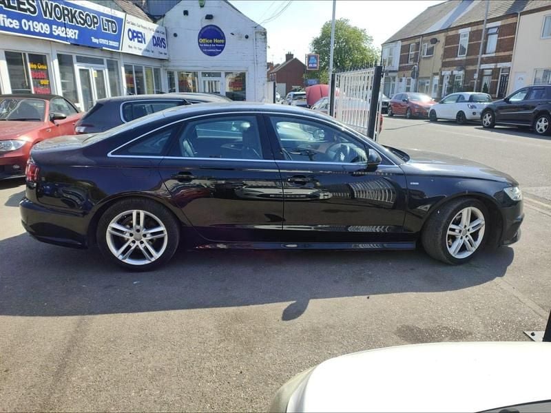 Used Audi A6 S-Line 2016 Black Sedan