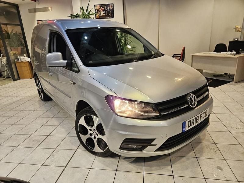 Silver Used 2018 VW Caddy Highline MPV | £7,493 (A bit pricey) - Image 1/4