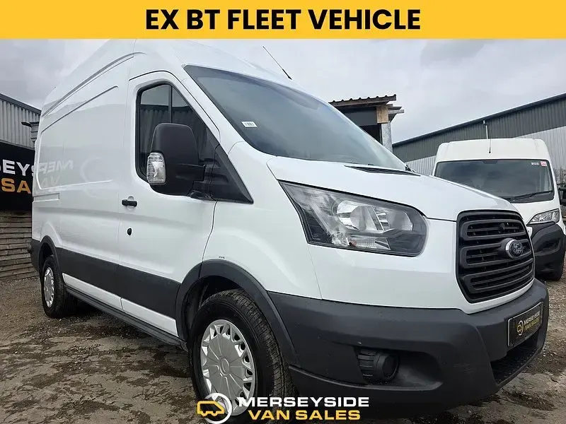 Used Ford Transit 130 HP (95 kW) 2018 White Van