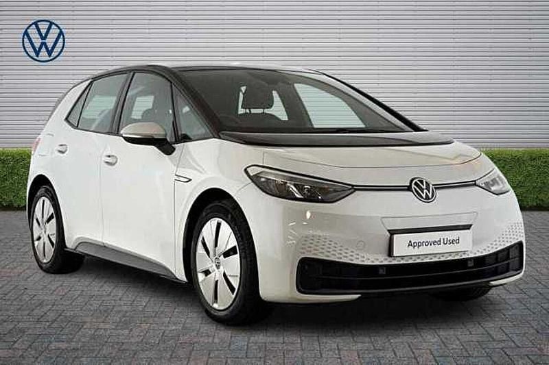 Used VW ID.3 Pro Performance 150 kW (204 HP) 2020 White Hatchback