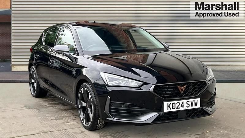Midnight black Used 2024 Cupra Leon Hatchback | £20,690 - Image 1/4