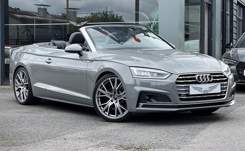 Quantum grey Used 2019 Audi A5 Cabriolet Advanced Cabriolet | £24,495 (Expensive) - Image 1/4